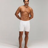 Cotton Long Boxer Brief Crimson