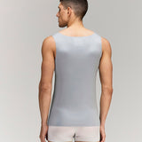 Modal Seamless V Neck Baby Blue