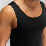 Modal Seamless V Neck Black