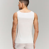 Modal Seamless V Neck White