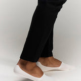 No Trace Ice Socks White